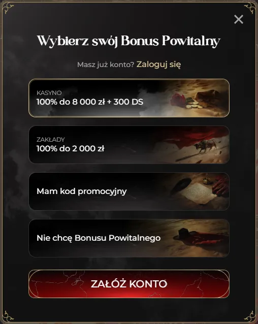 Rejestracja krok 1